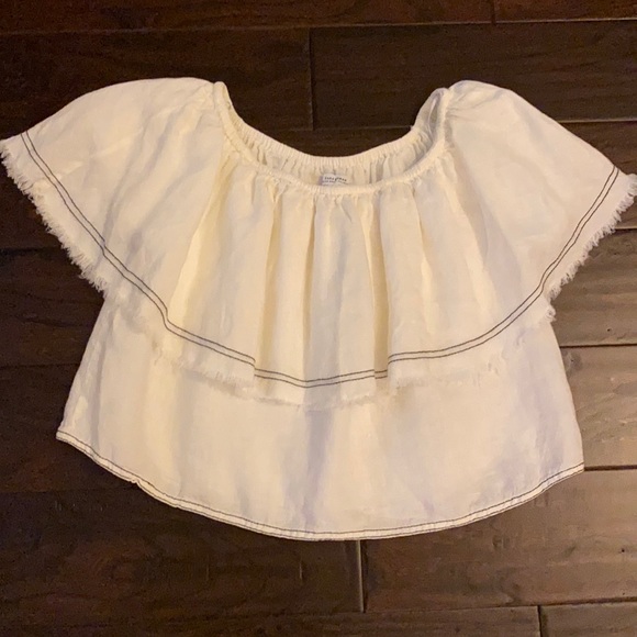 Zara Linen Top - Picture 2 of 4